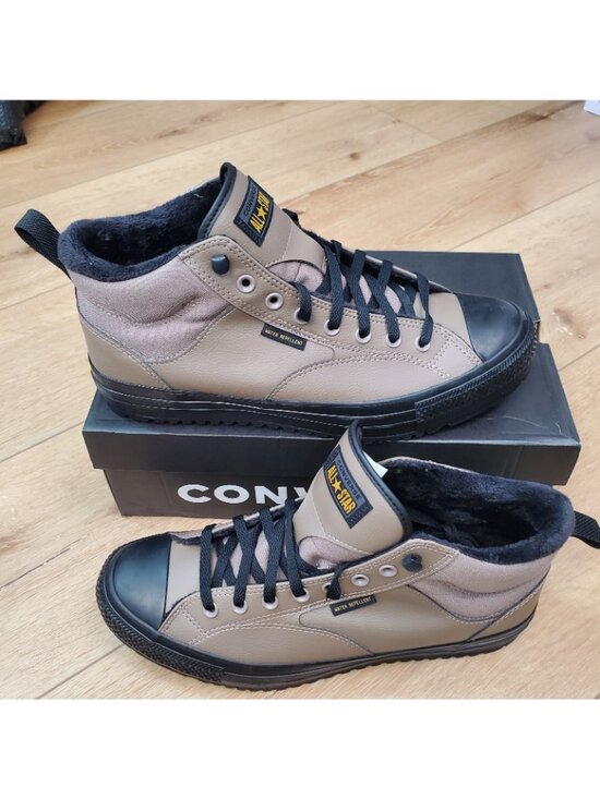 Converse CTAS Malden Street Boot Mid Mens 12 Taupe Water Repellent Lined A14619C main image 7